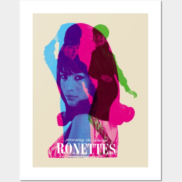 The Ronettes Wall Art by HAPPY TRIP PRESS